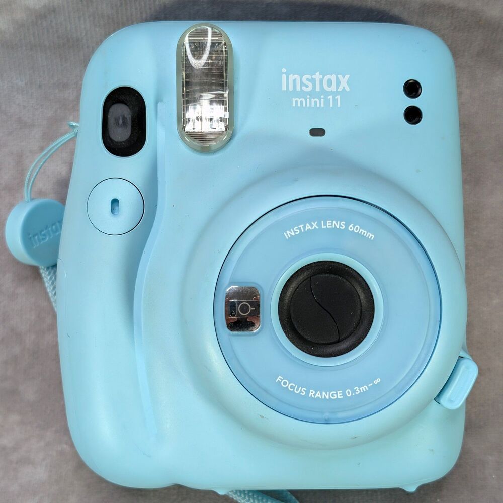 Fujifilm Instax Mini 11 Instant Film Camera With Matching Wrist Strap Accessory